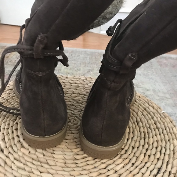 NWOT-Jack Rogers Little Nell Moccasin Boots - Picture 4 of 8